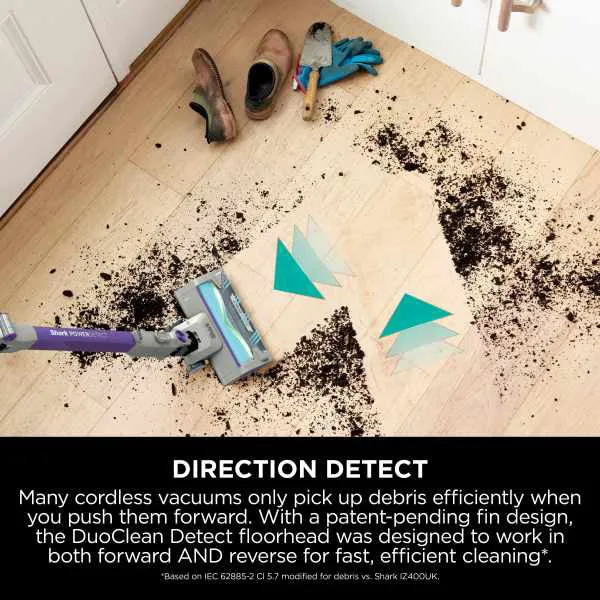 Shark Power Detect Cordless Pet Staubsauger - Java Grau | IP1251UKT