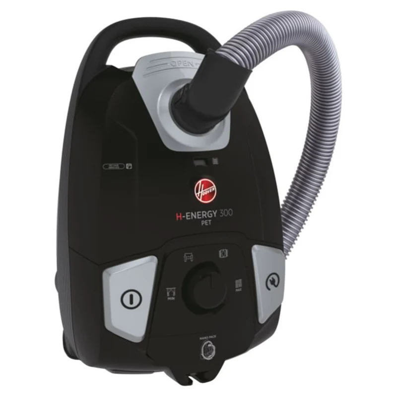 Hoover H-Energy 300 Cylinder Staubsauger - Luxor Schwarz | HE320PET
