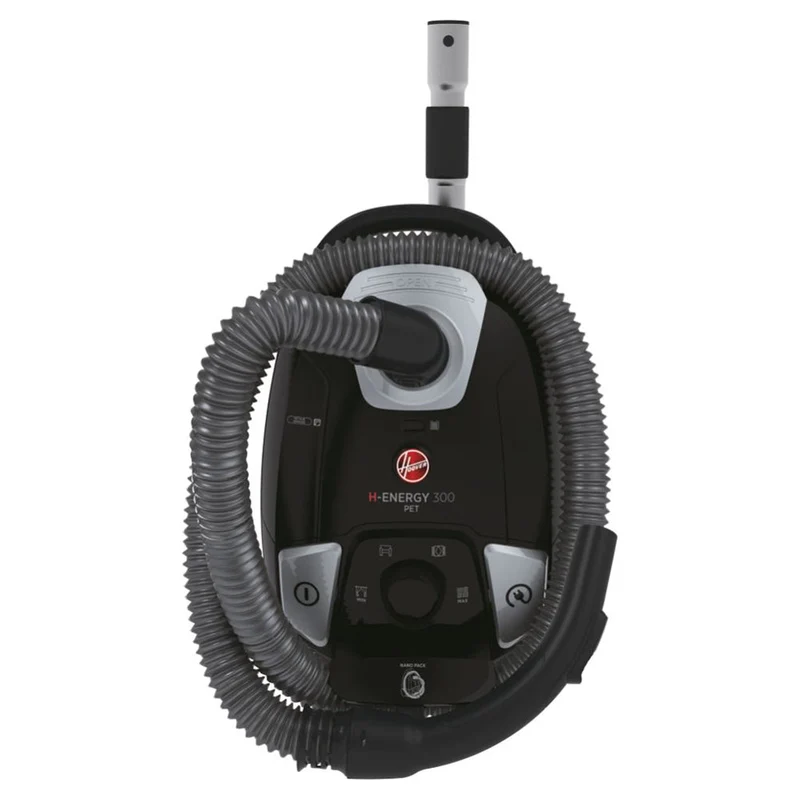 Hoover H-Energy 300 Cylinder Staubsauger - Luxor Schwarz | HE320PET