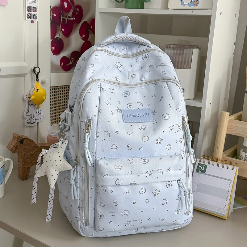 Verspielter Illustrierter Rucksack Karnz
