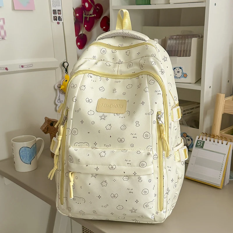 Verspielter Illustrierter Rucksack Karnz
