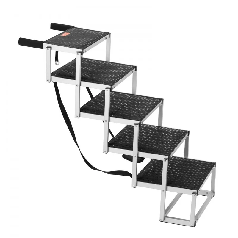 Hundetreppe Rampe Hunderampe Einstiegshilfe Hund 5-Stufen bis 68 kg