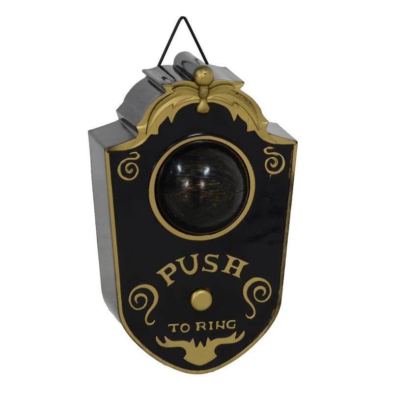 Halloween Deko Türglocke Horror-Auge Geräuschsensor Touchsensor Beweglich