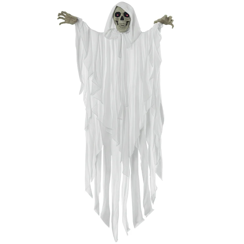 Halloween Dekoration Gespenst Soundfunktion Spezialeffekte 153cm
