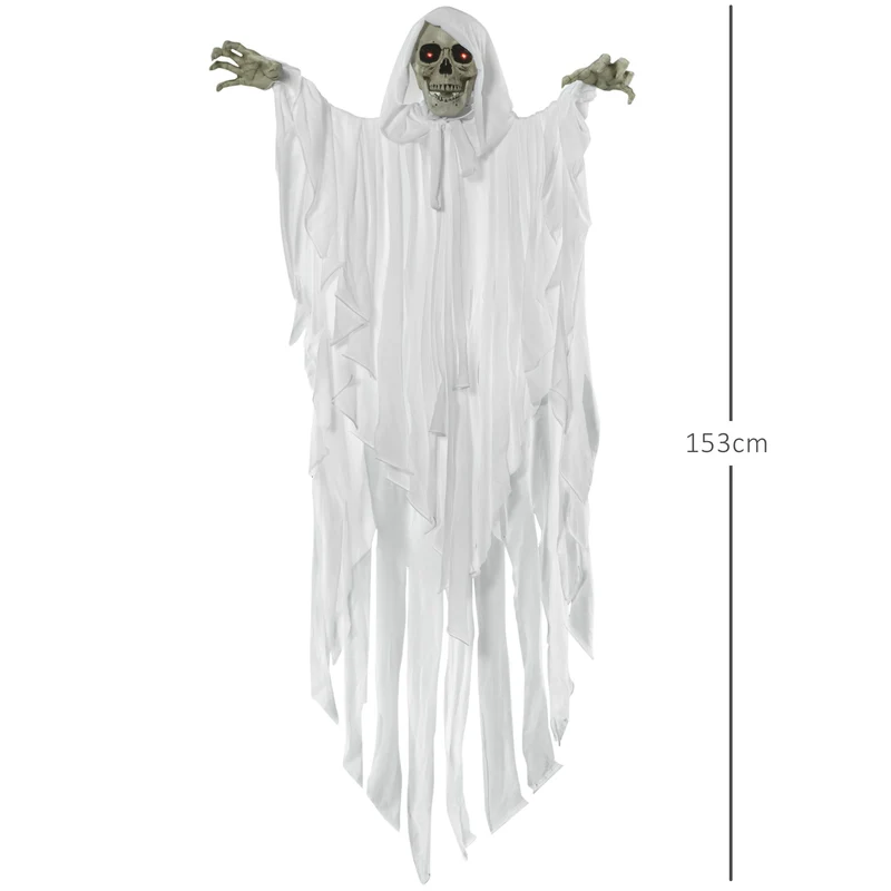 Halloween Dekoration Gespenst Soundfunktion Spezialeffekte 153cm