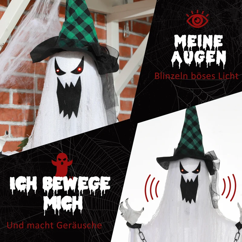Halloween Geisterdeko Dekoration Geist Gespenst
