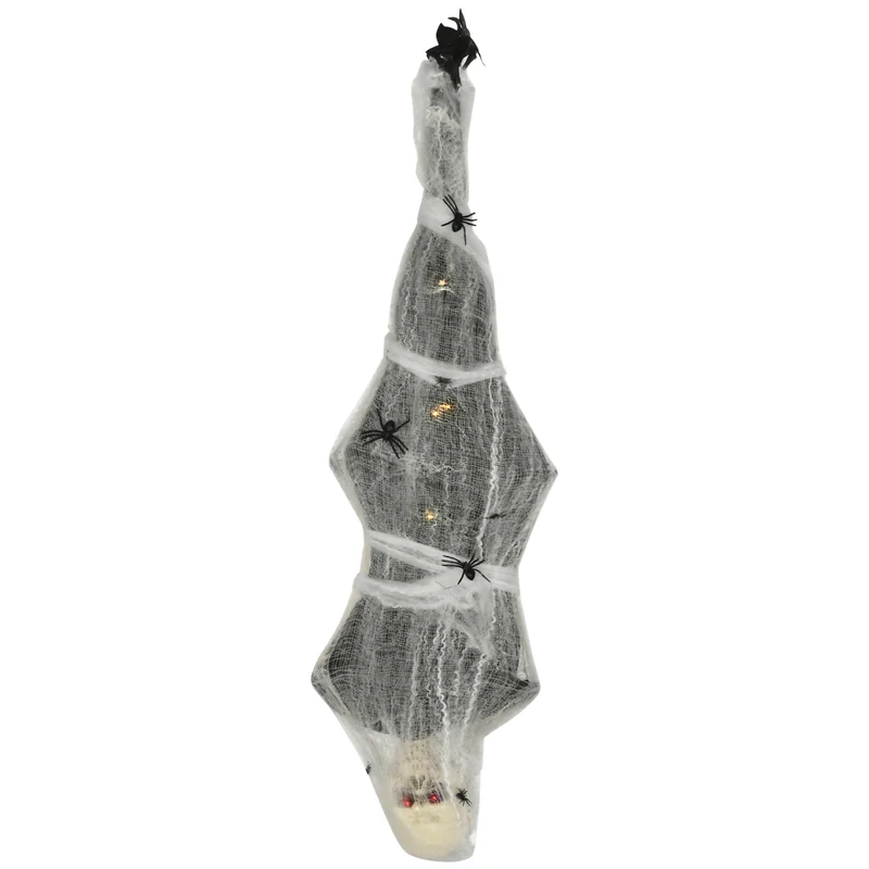 Halloween Mumie 170cm Soundfunktion Bewegungssensor LED-Lichter Deko