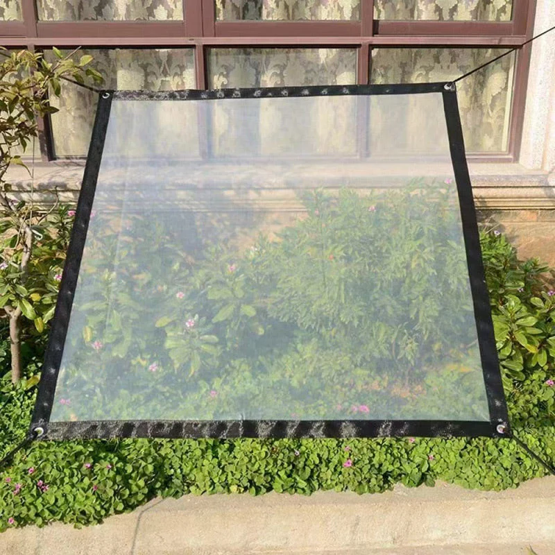 📢📢50% RABATT !!⏰Hochbelastbare transparente wasserdichte isolierte Plane🛡️🌧️