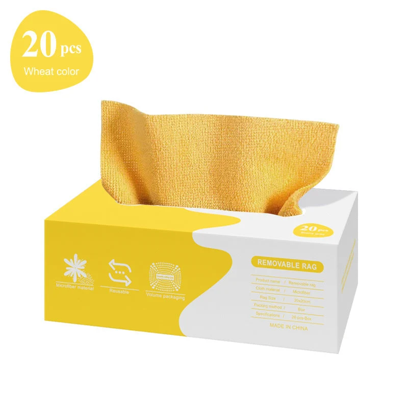 🧻 KAUFE 2, ERHALTE 1 GRATIS! ♻️ Wiederverwendbare Mikrofaser-Küchentücher – 20 Stück, saugstark & fusselfrei – Ideal für Küche, Glas & Oberflächen ✨