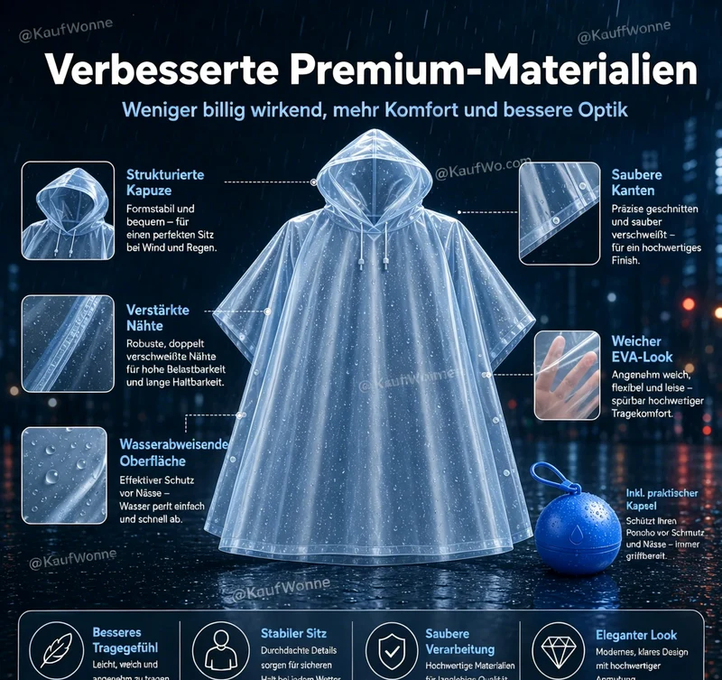 🥳HEISSER SALE 2026🥳💞 50K+ VERKAUFT! ⚡🌧️Einweg-Regenjacke in Mini-Kugelform (1 kaufen, 2 gratis)