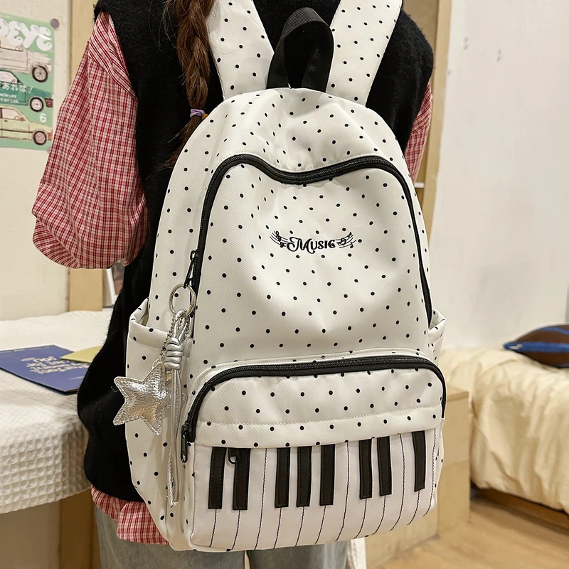 Musikalisch-Themen Klavier-Tastatur Rucksack Karnz