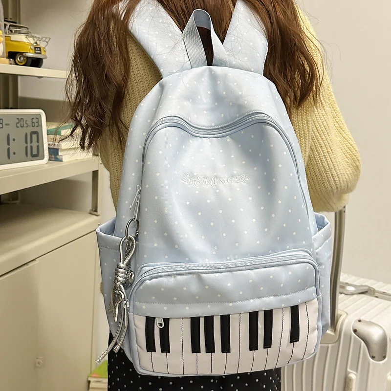 Musikalisch-Themen Klavier-Tastatur Rucksack Karnz