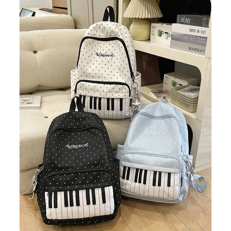 Musikalisch-Themen Klavier-Tastatur Rucksack Karnz
