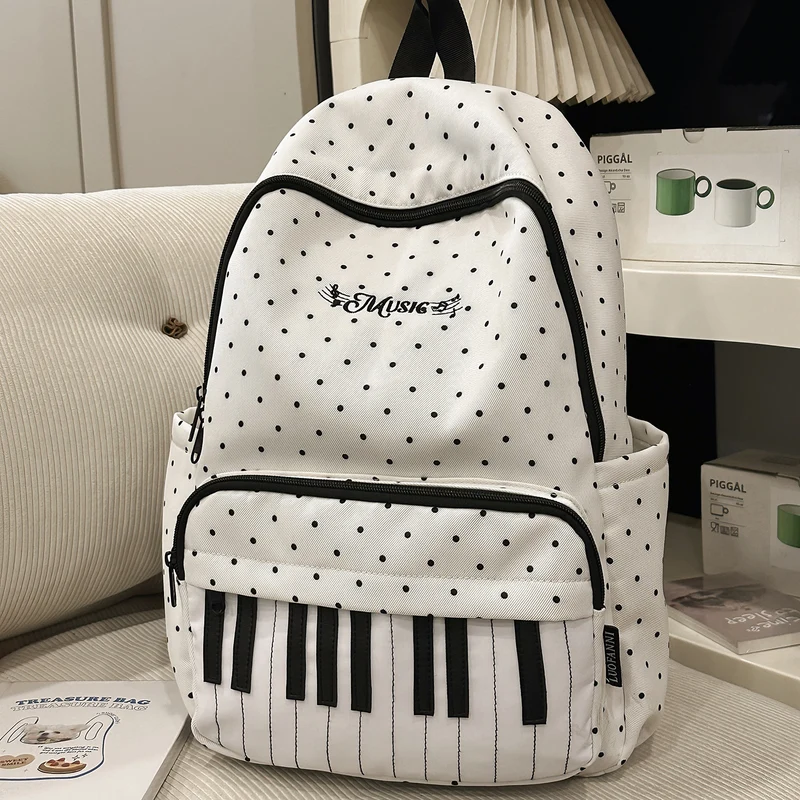 Musikalisch-Themen Klavier-Tastatur Rucksack Karnz