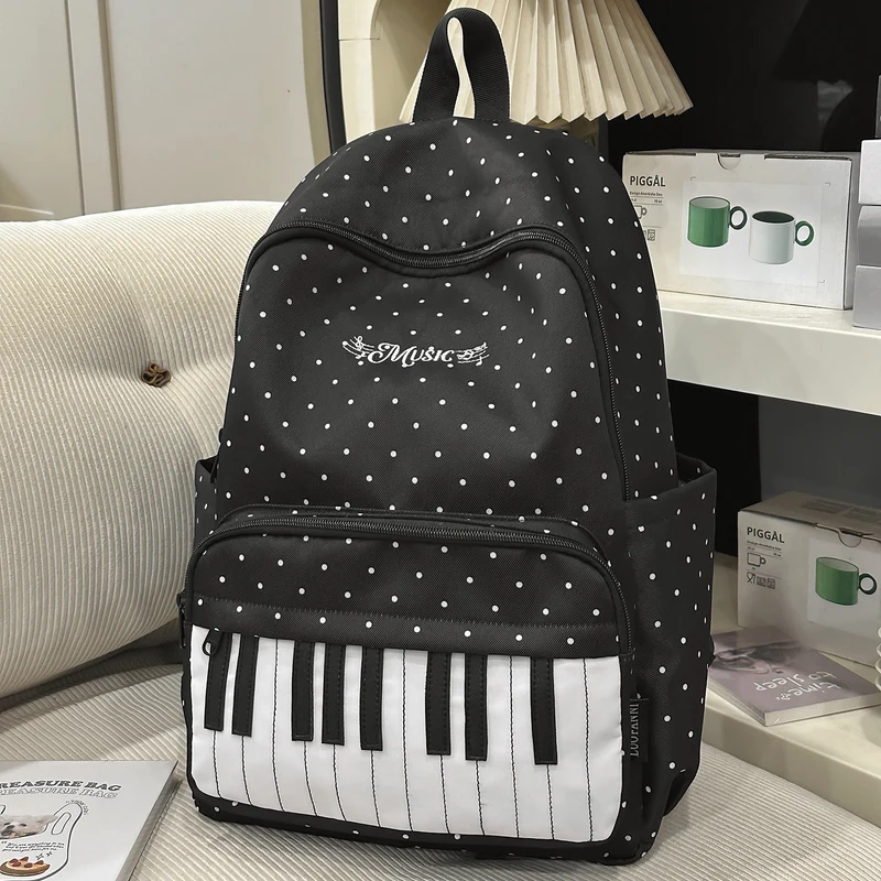 Musikalisch-Themen Klavier-Tastatur Rucksack Karnz