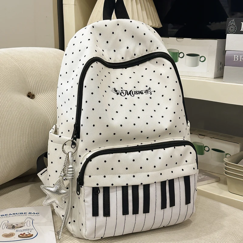Musikalisch-Themen Klavier-Tastatur Rucksack Karnz