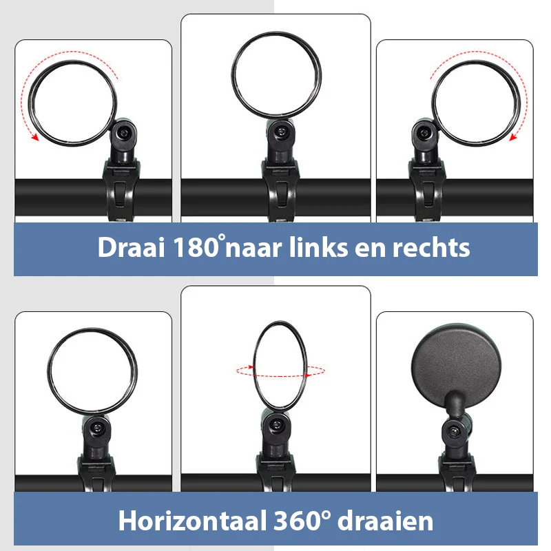 ⏳Zeitlich begrenzt: 50 % Rabatt⏰Um 360 Grad drehbarer Rückspiegel🚴‍♂️🔎