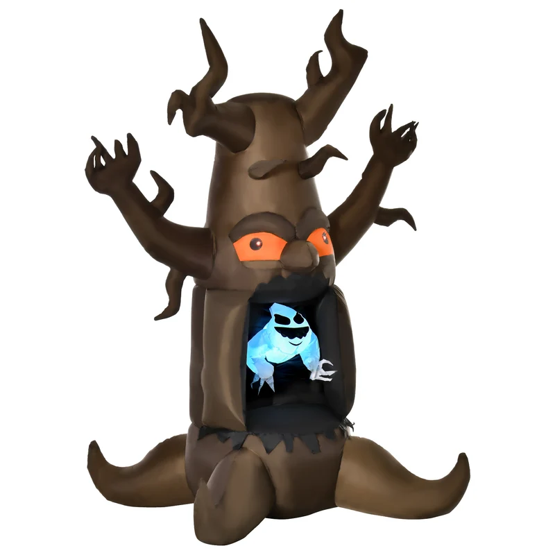 Halloween Aufblasbarer Baum Gespenst Garten Dekoration 240cm