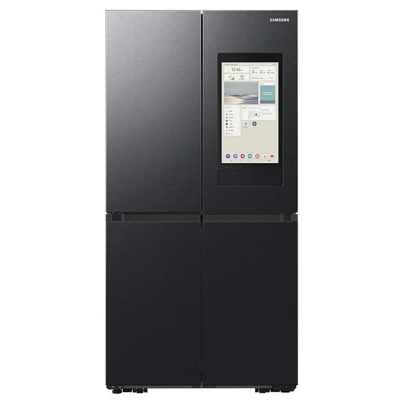 Samsung Family Hub 636L French Style Kühl-Gefrierkombination mit Beverage Center - Schwarz | RF65DG9H0EB1/EU
