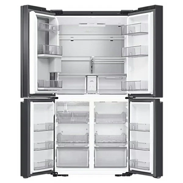 Samsung Family Hub 636L French Style Kühl-Gefrierkombination mit Beverage Center - Schwarz | RF65DG9H0EB1/EU