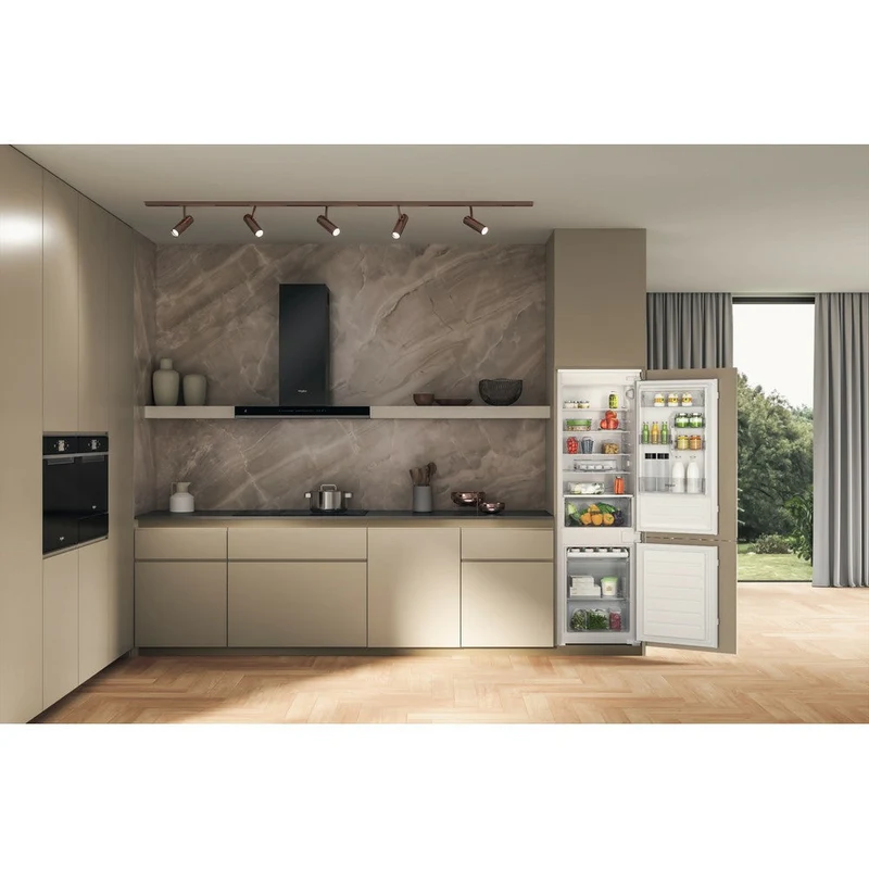 Whirlpool 6TH SENSE 268L Einbau Kühl-Gefrierkombination - Weiß | WHC18D041A1