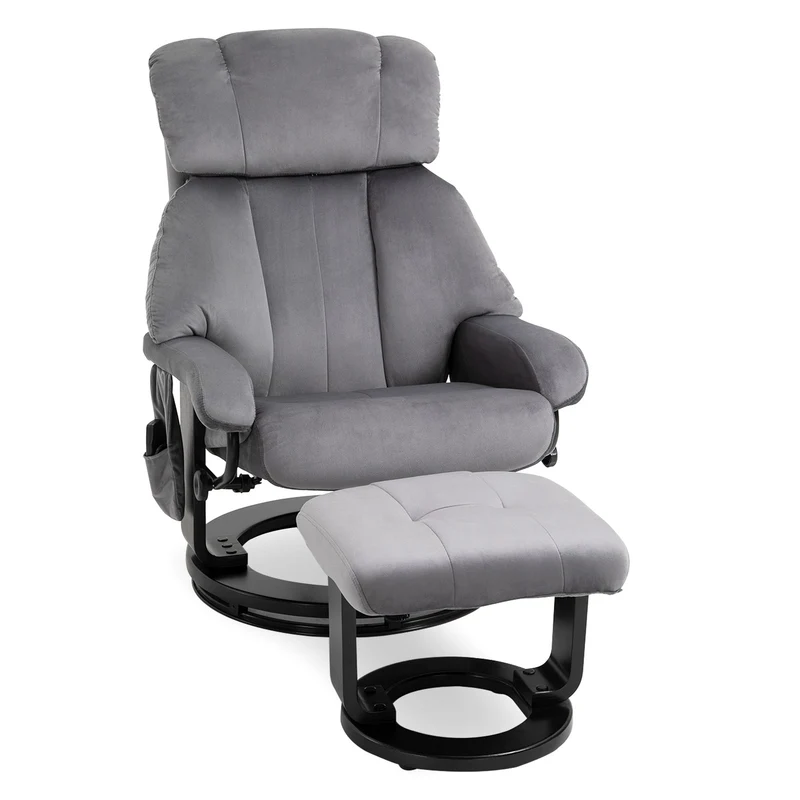 Massagesessel Hocker Fernsehsessel Drehbar Relaxsessel Sessel