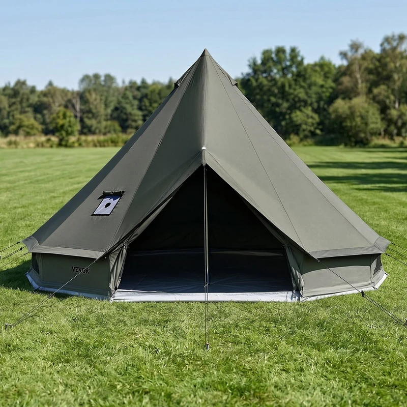 Canvas-Glockenzelt Campingzelt Zelt Outdoor Camping