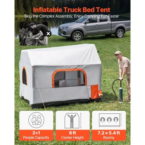 Aufblasbares Busvorzelt Campingzelt Ladefläche Zelt Camping