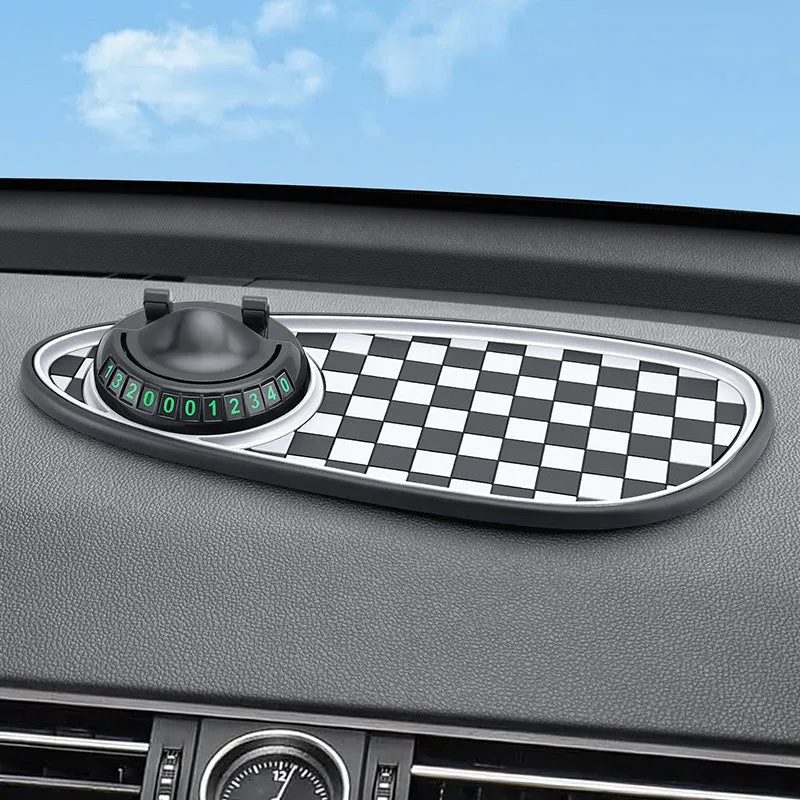 🚗 50 % Rabatt! Multifunktionale Auto-Matte – Handy, Parkscheibe & Ablage in einem! 🔥 Rutschfest, drehbar, immer griffbereit ⚡ Limitiertes Angebot ⏳