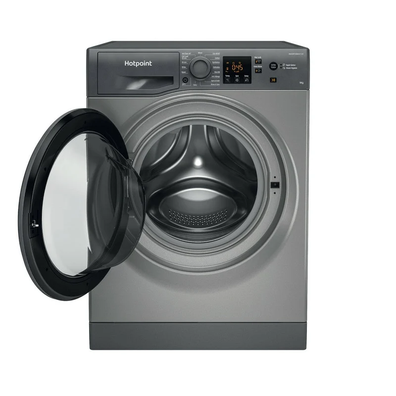 Hotpoint 9KG 1400RPM freistehend Waschmaschine - Graphit | HNR9W64GGIRE