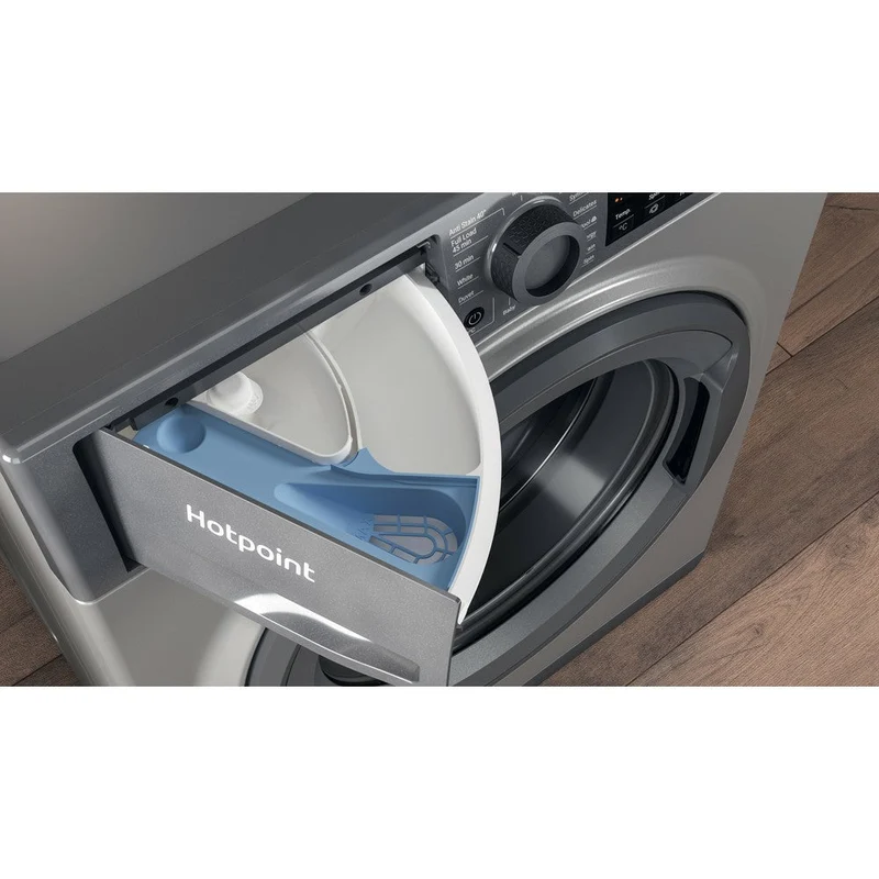 Hotpoint 9KG 1400RPM freistehend Waschmaschine - Graphit | HNR9W64GGIRE