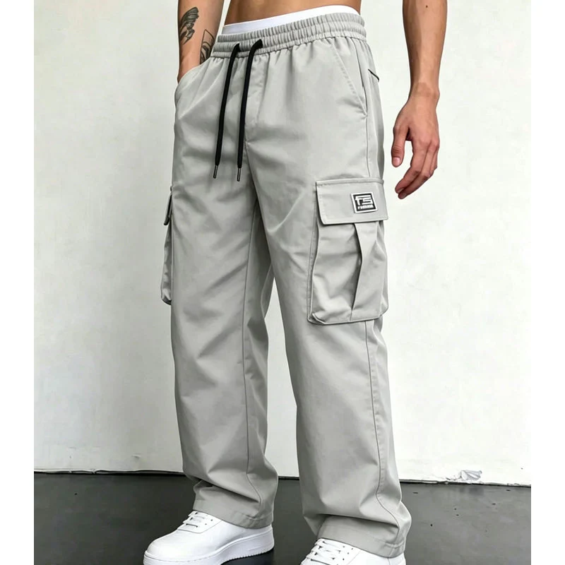 👖 50% RABATT! 🏕️ Herren Cargohose in lockerer Passform – Bequem, vielseitig & mit vielen Taschen – Ideal für Alltag, Outdoor & Freizeit ✨