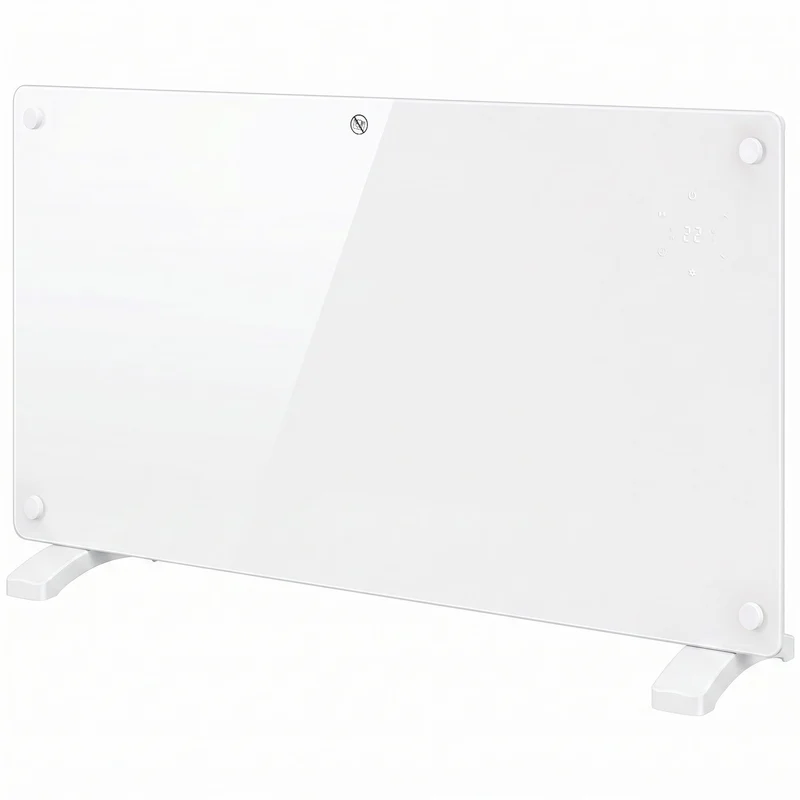 1500W Smart Panel Heater, WiFi, Alexa & Google, Wall or Floor, White