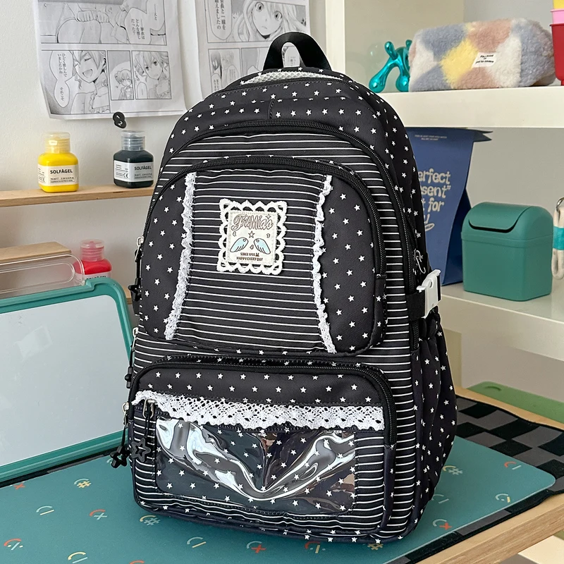 Multi-Taschen Stylischer Rucksack Karnz 1791205901