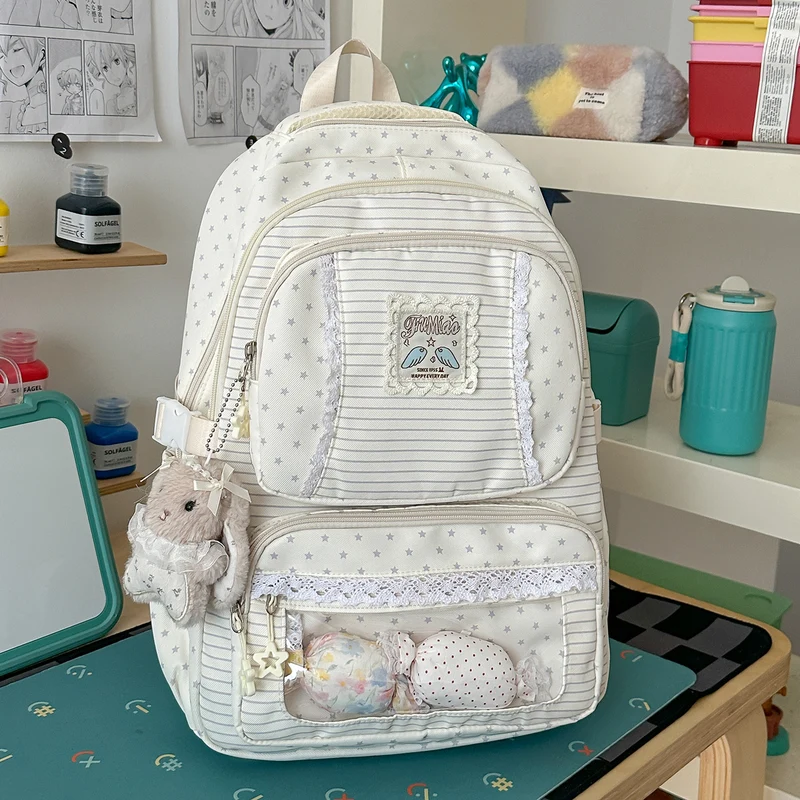 Multi-Taschen Stylischer Rucksack Karnz 1791205901