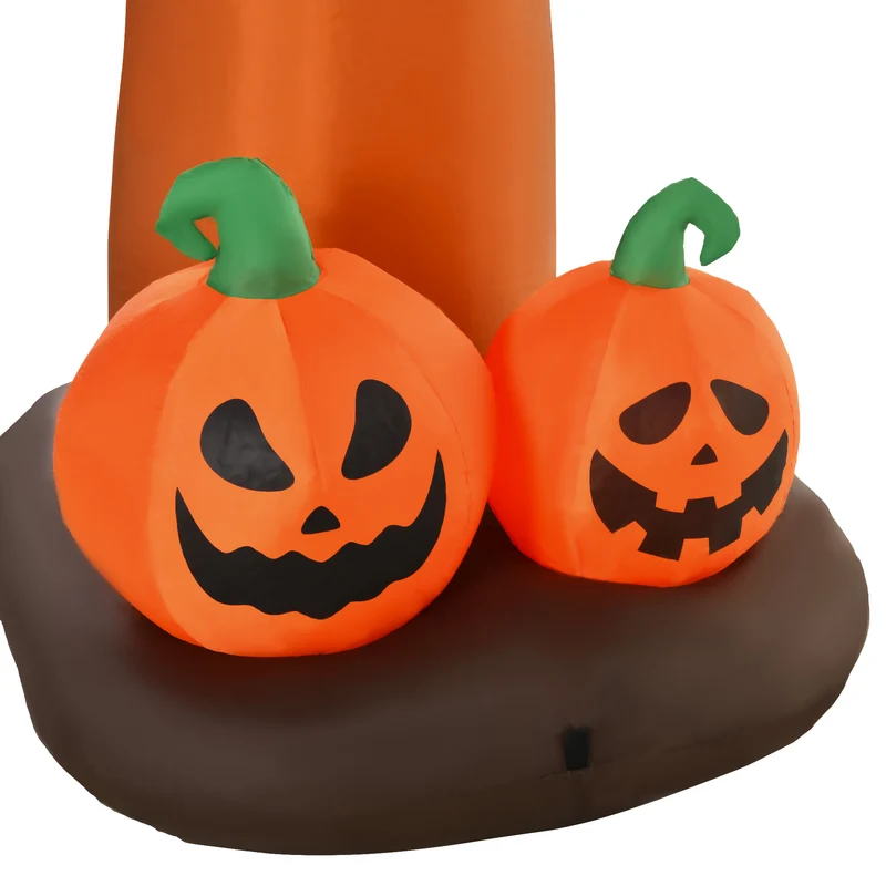 Halloween Aufblasbar LED 274cm Gartendeko Dekoration