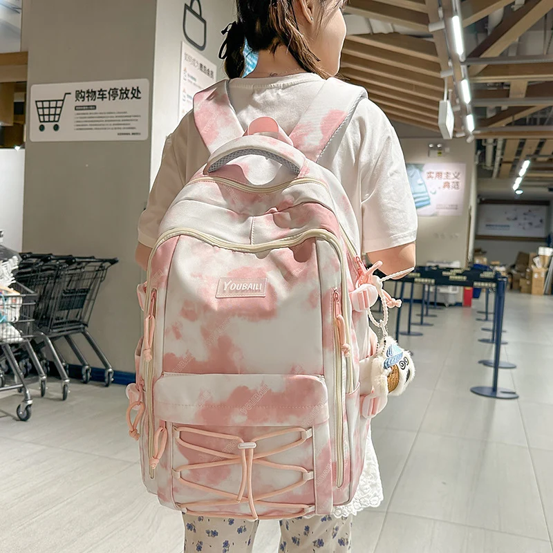 Multifunktionaler Tie-Dye Rucksack Karnz