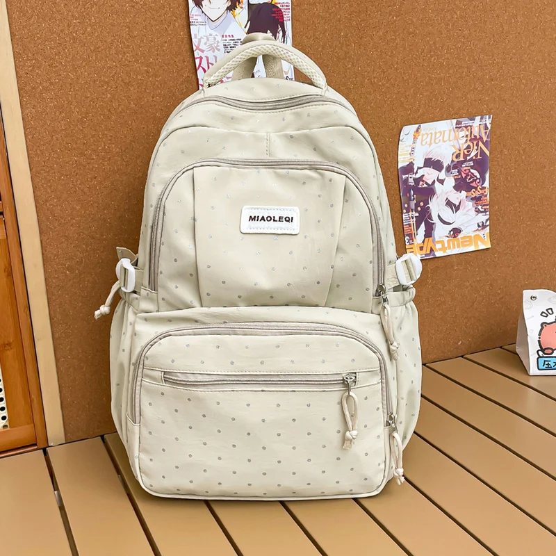 Multifunktionaler Pünktchen Rucksack Karnz