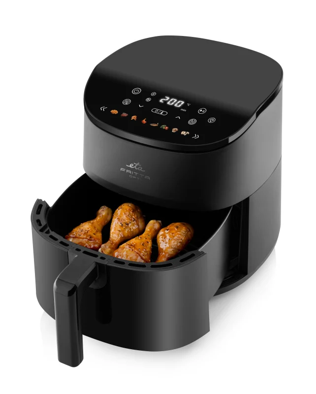 Fritteuse heißluft ETA Fritta Opti 0167 90000 schwarz