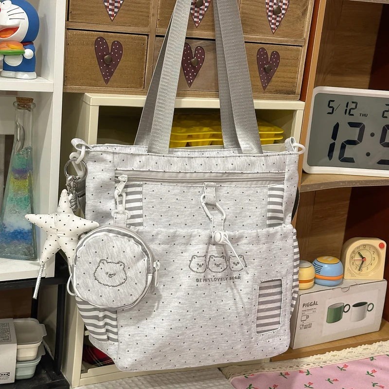 Multi-Taschen Sternmuster Rucksack Karnz