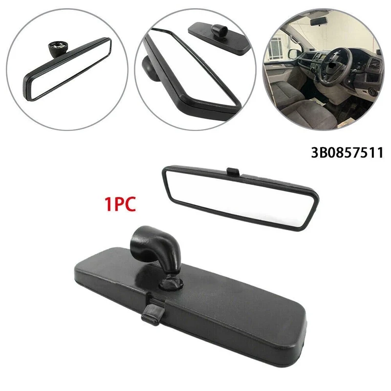 Innenrückspiegel für VW Caddy Innenspiegel Schwarz Universal Rückspiegel Fahrzeuge