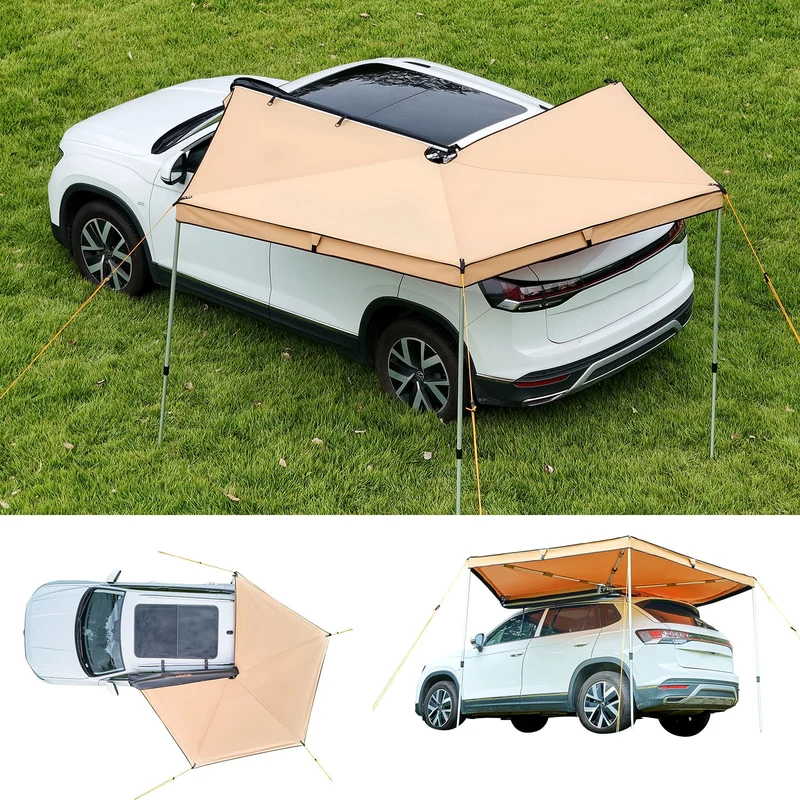Markise Auto 3x3x2m Automarkise Sonnensegel Vorzelte Segel