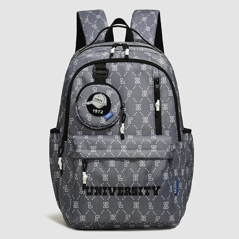 Multifunktionaler geometrisch gemusterter Rucksack Karnz