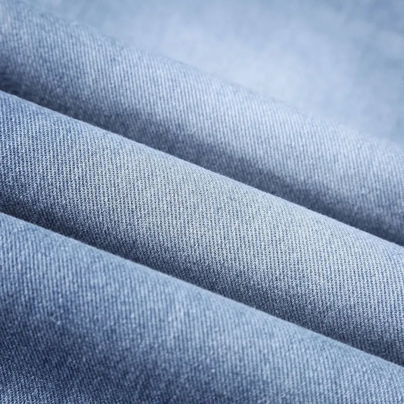Damen-Jeanshose mit hoher Taille und weitem Bein Erfolg