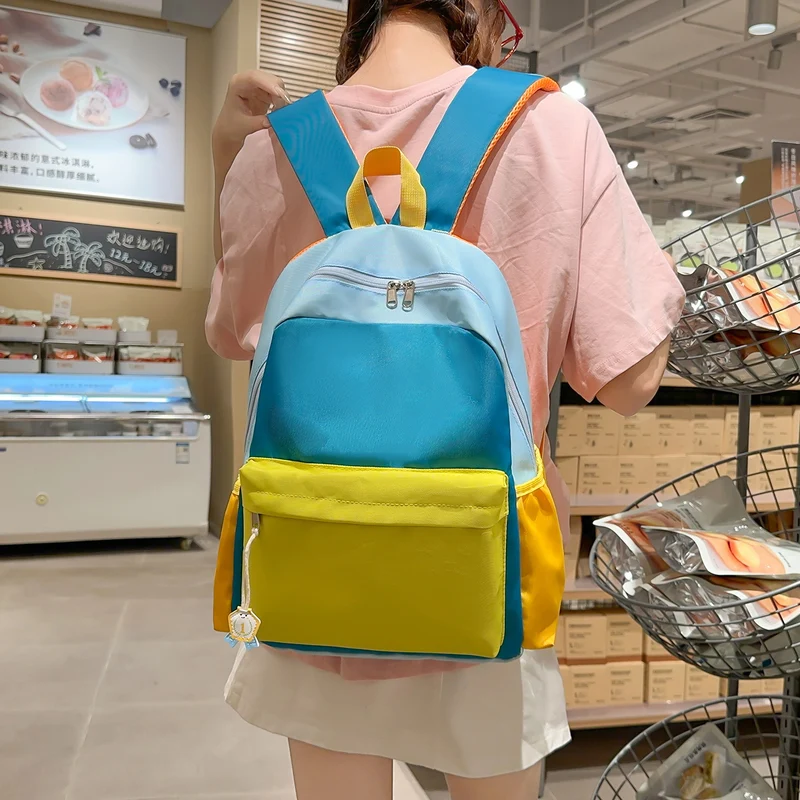 Multifunktionaler Colorblock Rucksack Karnz