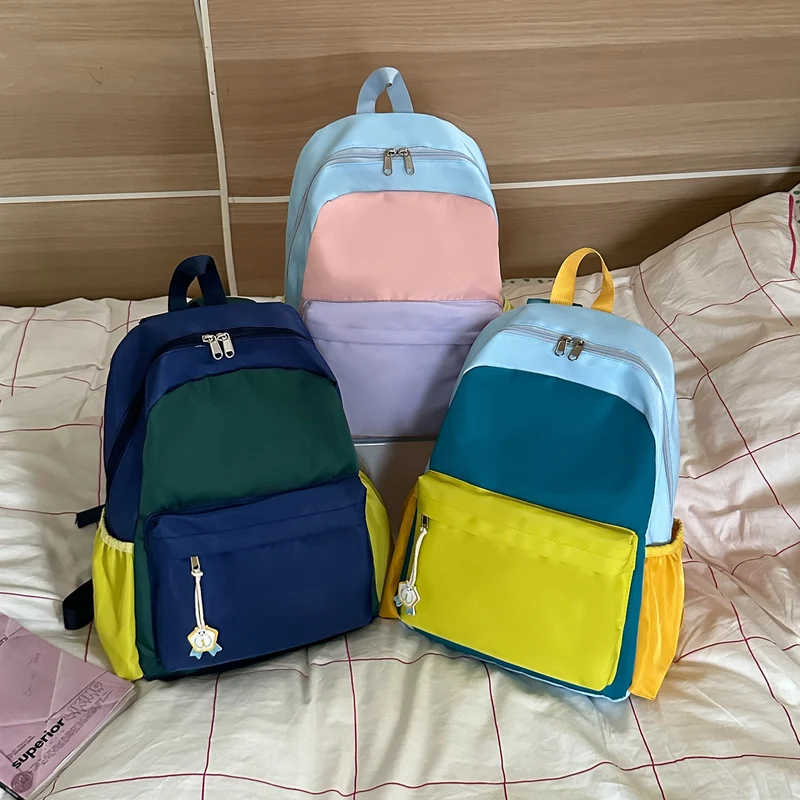 Multifunktionaler Colorblock Rucksack Karnz