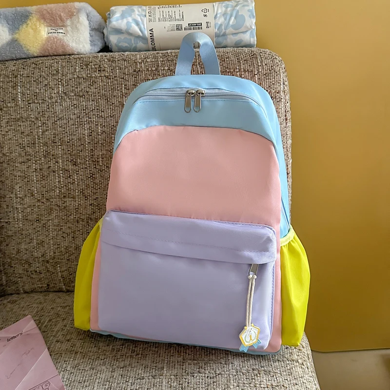 Multifunktionaler Colorblock Rucksack Karnz