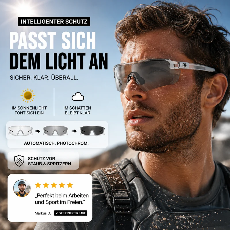 🏍️🕶️ 50% RABATT! Stilvolle Motorrad-Schutzbrille für Tag & Nacht – UV400, polarisierend & gelber Nachtlinse – Perfekter Sitz unter dem Helm ✨