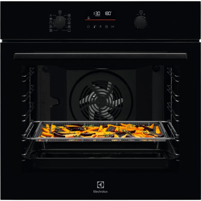Electrolux 72L Einbau Multifunction Electric Einbaubackofen - Schwarz | EOM6P46K