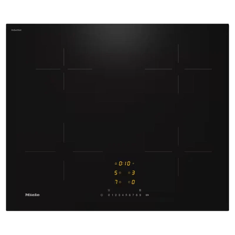 Miele 65CM 4 Zone Induction Kochfeld - Schwarz | KM 7361 FL